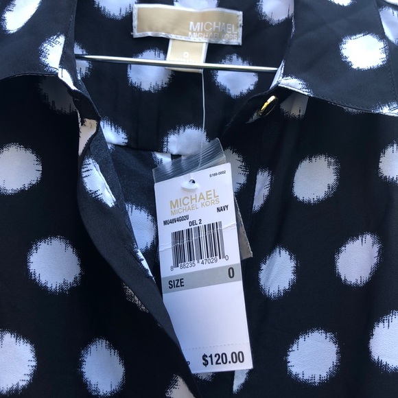 Michael Kors knot front shirt dress 0 - Final Offer - Picture 4 of 5